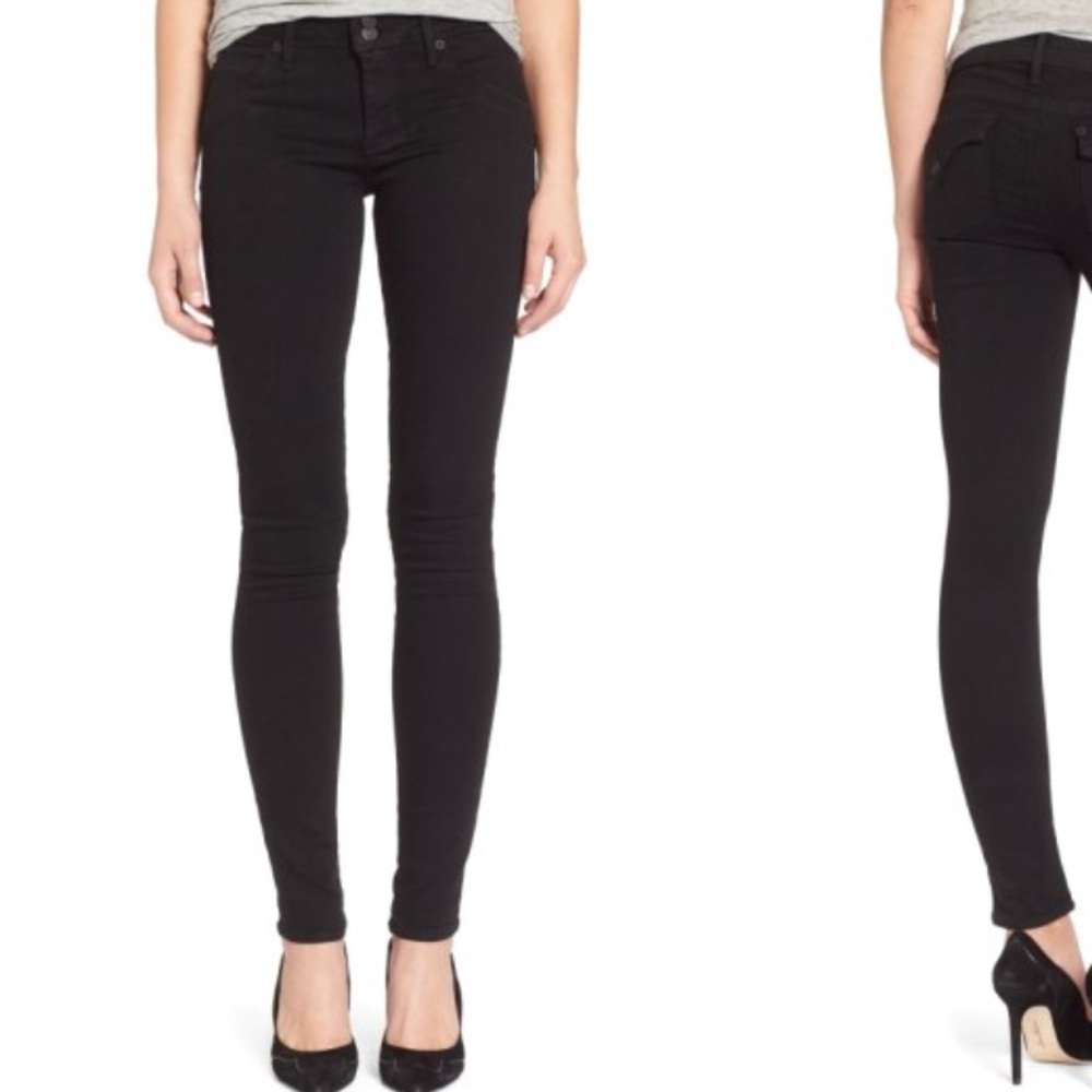 Hudson Collin Skinny jeans black size 28